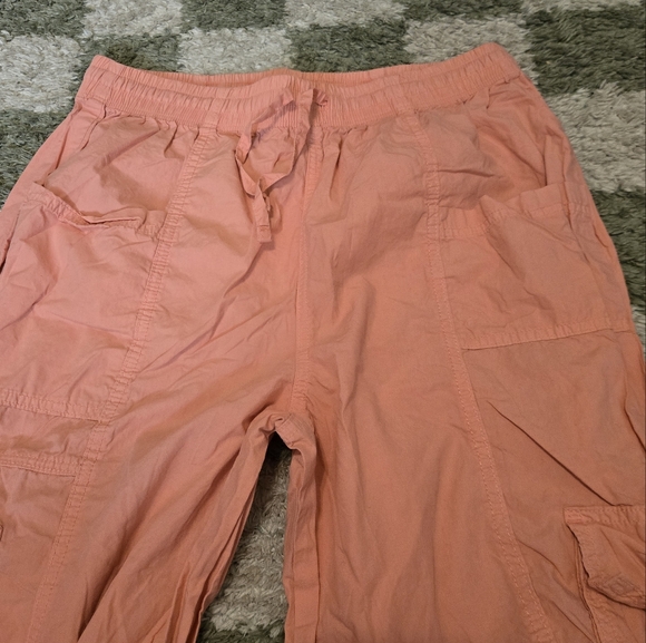 Aerie Pink Cargo Joggers - Picture 6 of 11